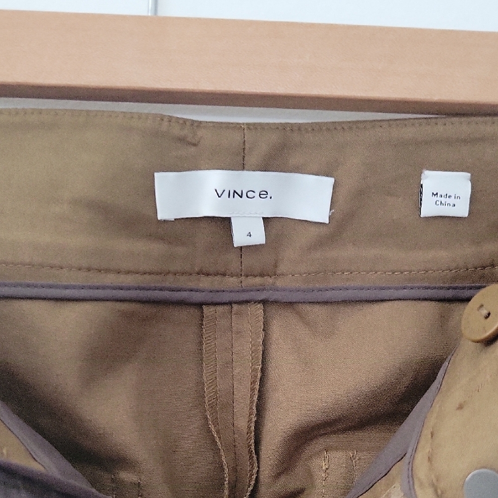 Vince | Italian Cotton Wide Leg Pants | Size 4 - Picture 3 of 7